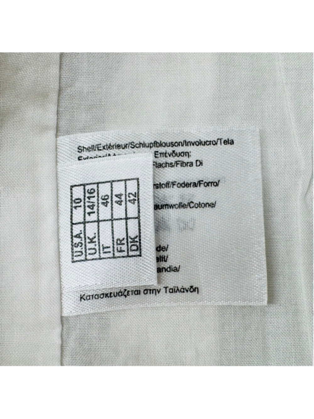 Brooks Brothers White Linen V Neck Sheath Dress Size 10 - Picture 4 of 10